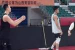 晋粤大战即将打响！徐杰胡明轩黄荣奇赛前苦练底角三分