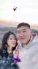 小鸟依人啊！新疆球员李炎哲和女友外出的旅行照~